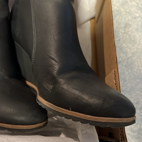Naturalized Soul wedge leather boots - Picture 5 of 5